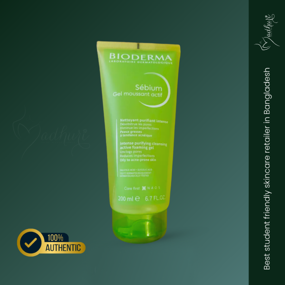 Bioderma Sebium Gel Moussant Purifying Cleansing Foaming Gel Combination/Oily Skin