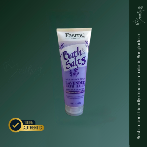 Fasmc Lavender Extra Whitening Bath Salts Body Massage Scrub (380ml)