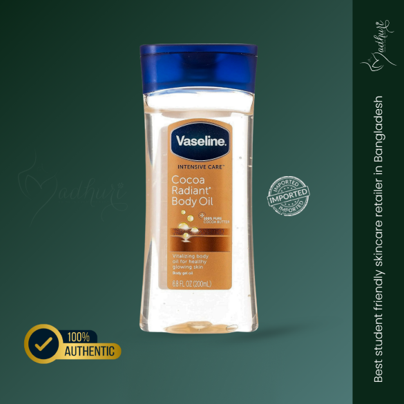 Vaseline Intensive Care Cocoa Radiant Body Gel Oil-200ml