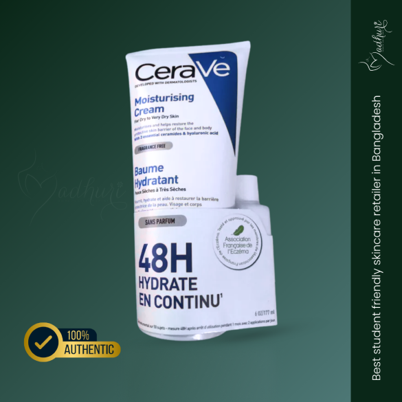 CeraVe Moisturizing Cream (177ml) + Hydrating Cleanser (20ml)